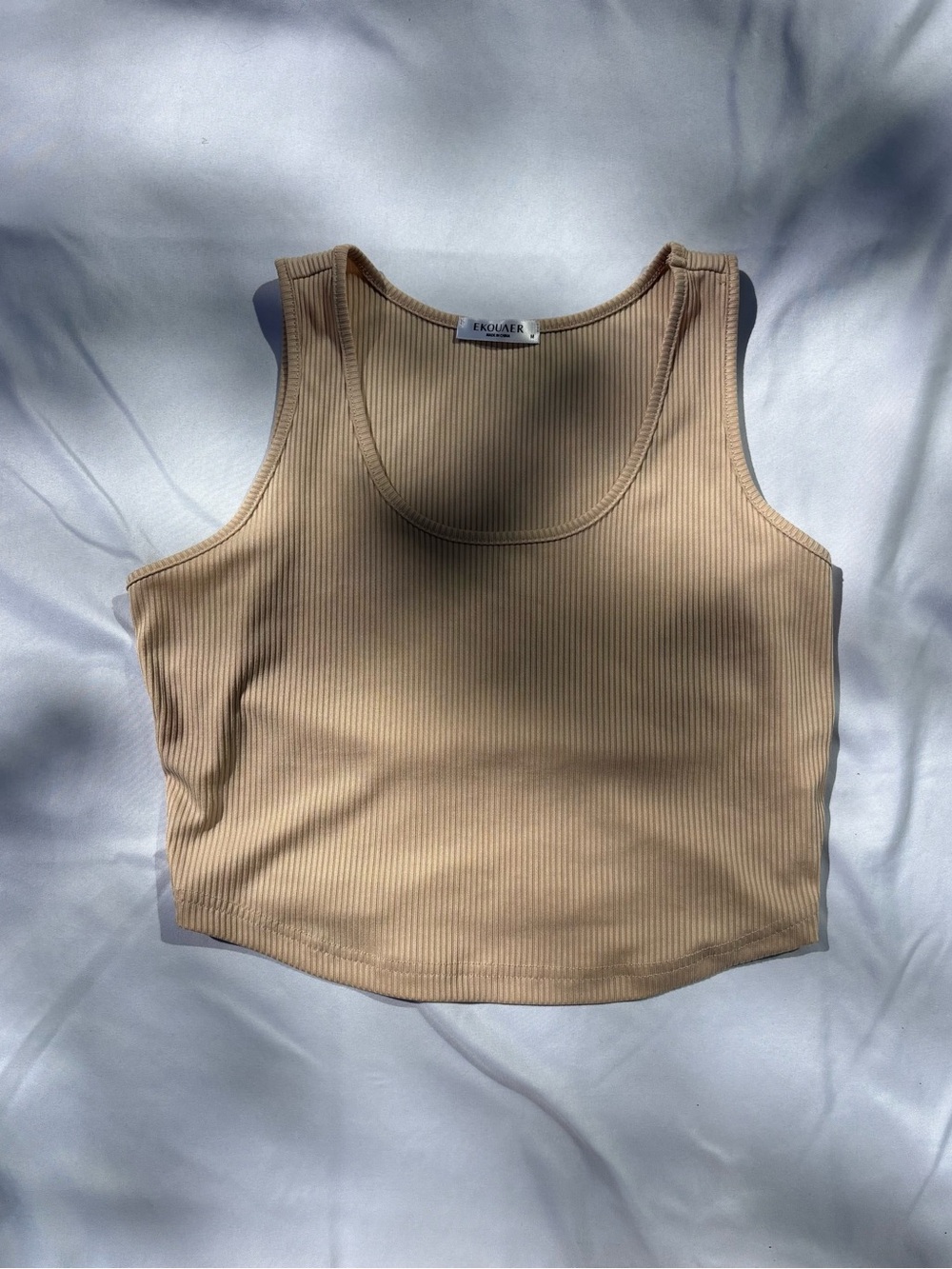 Tan Ribbed Set - Picture 2 of 5